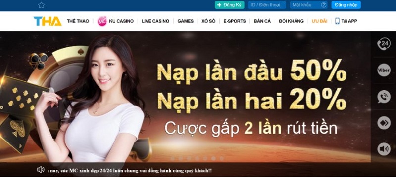 Thabet luôn có nhiều khuyến mãi tri ân người chơi